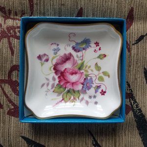Coalport Fine China Square Tray